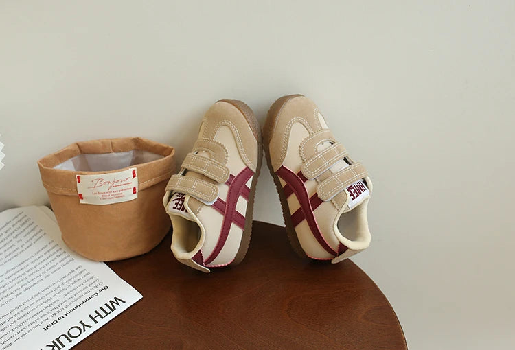 Kids Running Sneakers Shoes 2025 Autumn New Fashion Casual Walking Baby Boys Girls Breathable Soft Children Sport 22-31