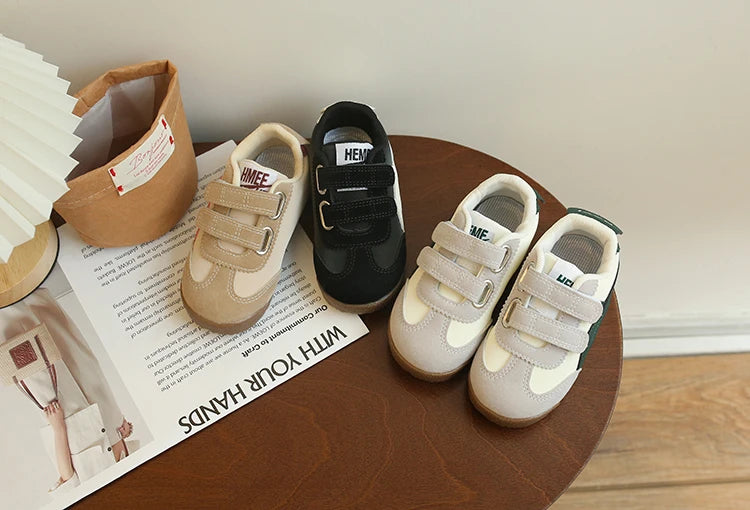 Kids Running Sneakers Shoes 2025 Autumn New Fashion Casual Walking Baby Boys Girls Breathable Soft Children Sport 22-31