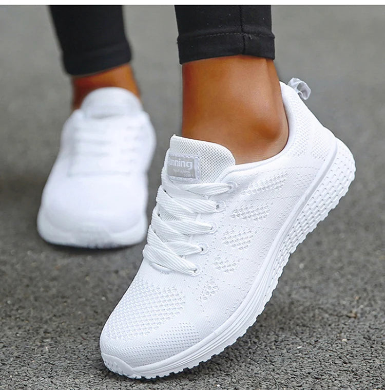 Women's Sneakers Fashion 2025 New Platform Ladies Shoes Trainers Casual Sneaker Woman Lace Up Tenis Feminino Female Sneakers