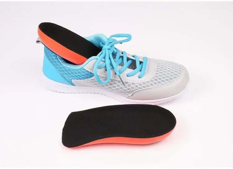 Sneakers Half Insoles for Feet Shock Absorption Elasticity Running Arch Support Orthopedic Heel Pad Plantar Fascitis Shoe Insert