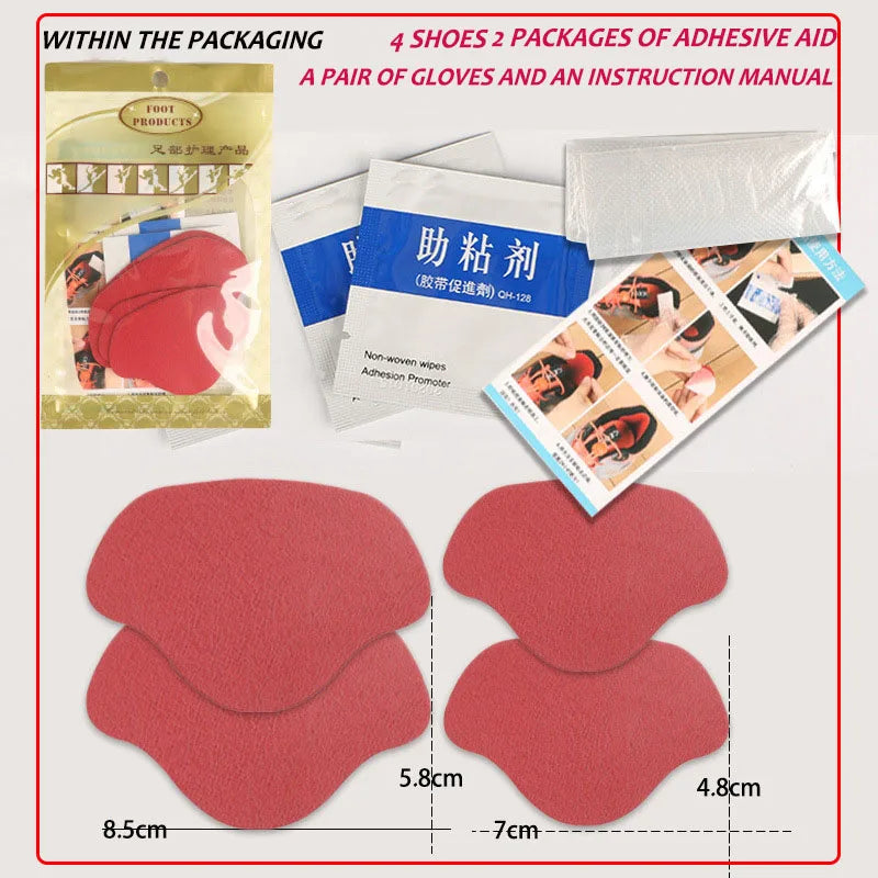 Sneakers Insoles Heel Repair Subsidy Viscose Shoe Hole Shoemaker Stickers for Shoes Sports Lining Sticky Heel Anti-Wear